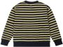 Tumble 'n Dry Mid gestreepte sweater Dribble van biologisch katoen navy geel Multi Jongens Katoen (biologisch) Ronde hals 110 - Thumbnail 3