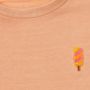 Tumble 'n Dry Mid T-shirt Gelato van biologisch katoen zacht oranje Effen 134 140 - Thumbnail 2