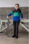 TYGO & vito hoodie Hessel kobaltblauw zwart groen Sweater Meerkleurig 104 - Thumbnail 3