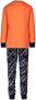 TYGO & vito pyjama printopdruk oranje zwart Jongens Katoen (duurzaam) Ronde hals 110 116 - Thumbnail 2