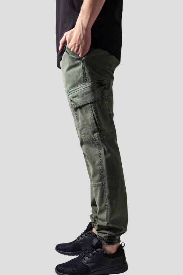Urban Classics regular fit broek olive - Foto 3