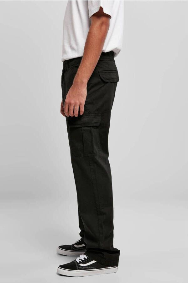 Urban Classics Straight leg fit cargobroek in effen design - Foto 2