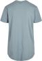Urban Classics long-fit T-shirt lichtblauw - Thumbnail 2