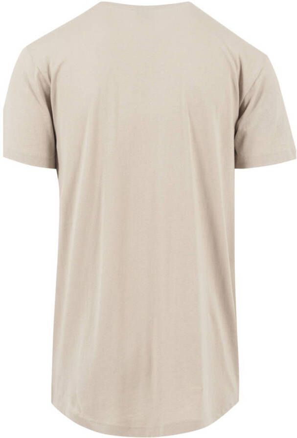 Urban Classics long-fit T-shirt zand