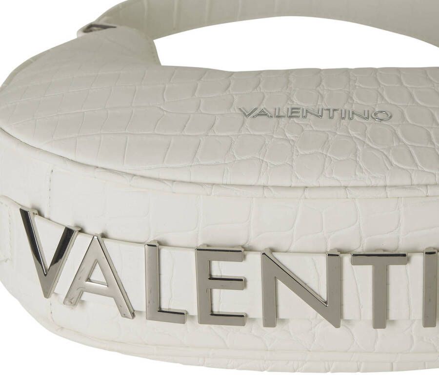 Valentino Bags schoudertas Coconut met crocoprint ecru