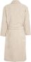 Vandyck unisex velours badjas Prestige beige - Thumbnail 2