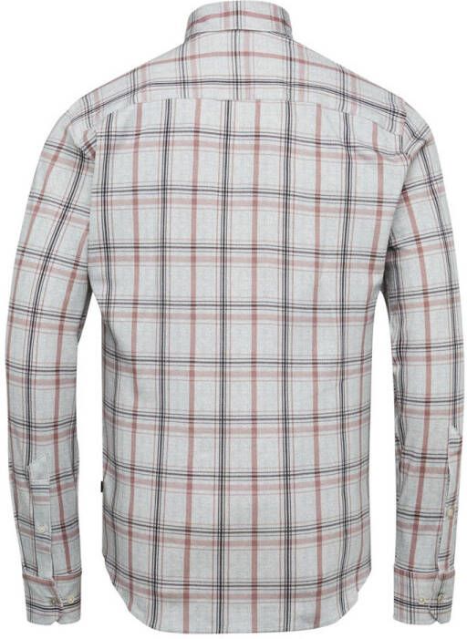 Vanguard geruit slim fit overhemd 7011 birch