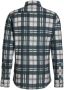 Vanguard Groene Casual Overhemd Long Sleeve Shirt Check Printed On Soft Jersey - Thumbnail 9
