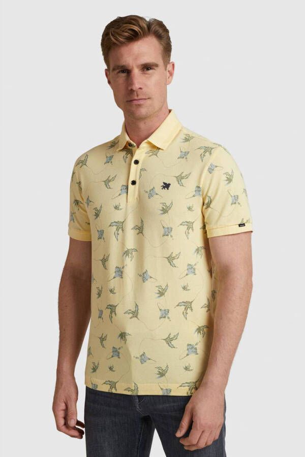 Vanguard regular fit polo met all over print 1003