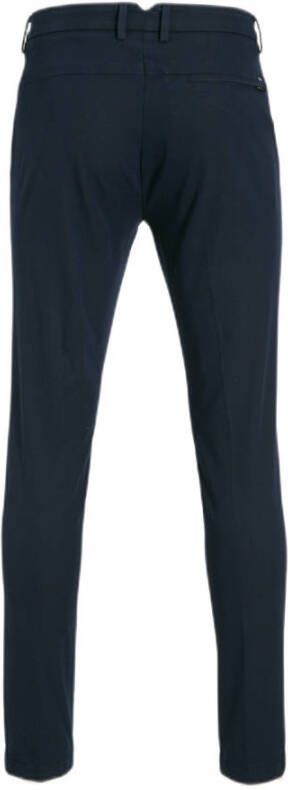 Vanguard slim fit broek donkerblauw