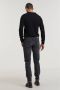 Vanguard Grijze Slim Fit Jeans V7 Rider Concrete Grey Stretch - Thumbnail 5