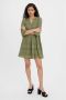 VERO MODA A-lijn jurk VMHONEY met kant groen - Thumbnail 3