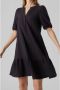 Vero Moda Knielange jurk met V-hals model 'NATALI' - Thumbnail 3