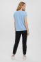 Vero Moda Shirt met ronde hals VMAVA PLAIN SS TOP - Thumbnail 5