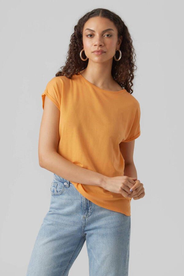 VERO MODA AWARE by T-shirt VMAVA oranje