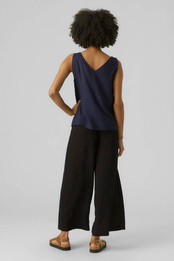 VERO MODA blouse VMBUMPY donkerblauw