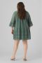 VERO MODA CURVE A-lijn jurk VMHONEY groen - Thumbnail 2