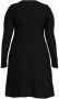 VERO MODA CURVE A-lijn jurk VMNANCY zwart - Thumbnail 2