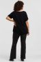 VERO MODA CURVE coated high waist flared jeans VMSIGA zwart - Thumbnail 5