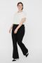 Vero Moda Curve Jerseybroek VMCKAMMA MW FLARED JERSEY PANT CUR NOOS - Thumbnail 2