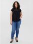 Vero Moda Curve Shirt VMDEBBIE PLEAT S L TOP WVN GA CURVE NOOS - Thumbnail 2