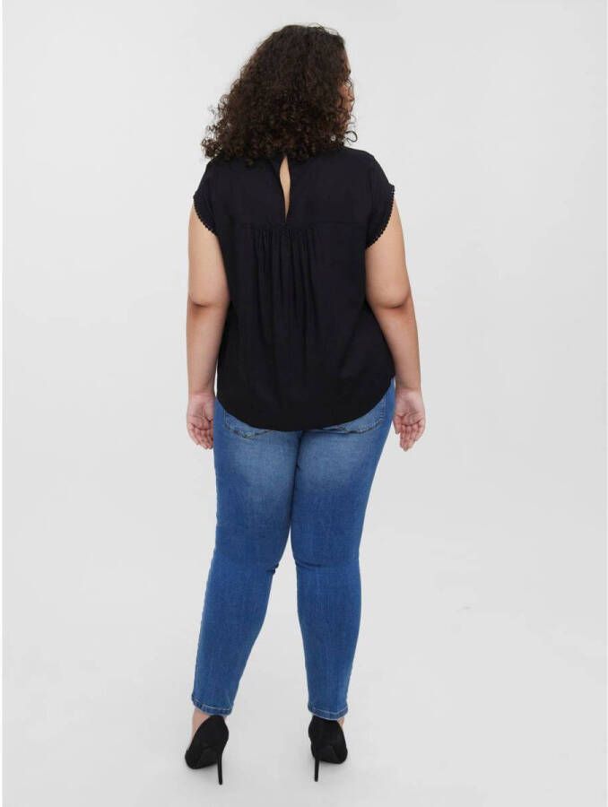 Vero Moda Curve Shirt VMDEBBIE PLEAT S L TOP WVN GA CURVE NOOS - Foto 3