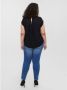 Vero Moda Curve Shirt VMDEBBIE PLEAT S L TOP WVN GA CURVE NOOS - Thumbnail 3