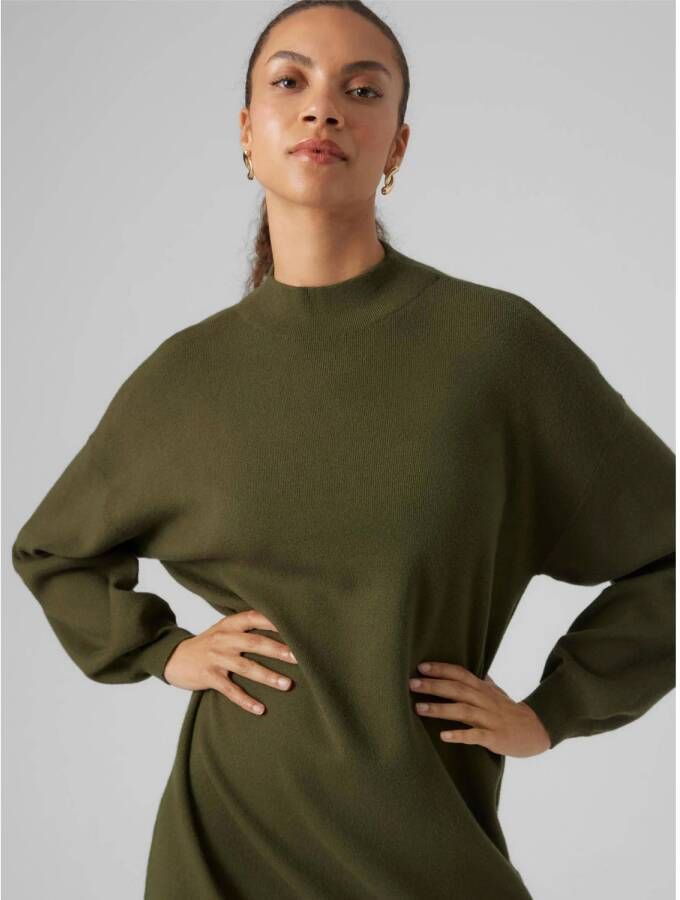 VERO MODA gebreide jurk VMNANCY groen