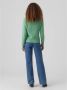 Vero Moda Stijlvolle gebreide trui voor modebewuste vrouwen Groen Dames - Thumbnail 4