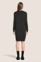 VERO MODA gemêleerde gebreide jurk VMDOFFY van gerecycled polyester zwart - Thumbnail 6