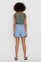 Vero Moda Loose fit korte broek van lyocell met strikceintuur model 'MIA' - Thumbnail 5