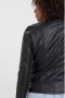Vero Moda Vmriafavo 22 Short Coated Jacket NO: Black | Freewear Zwart Dames - Thumbnail 3