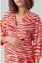 VERO MODA MATERNITY zwangerschapsjurk van gerecycled polyester rood wit XL - Thumbnail 2