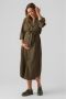 VERO MODA MATERNITY zwangerschapsjurk VMMCATE met ceintuur donkergroen Dames Polyester Klassieke kraag S - Thumbnail 2