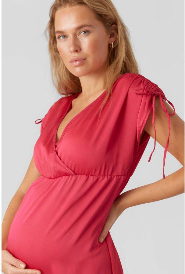 VERO MODA MATERNITY zwangerschapsjurk VMMHEART roze