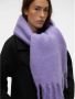 Vero Moda Ivy League Sjaal van Gerecycled Polyester Purple Dames - Thumbnail 2