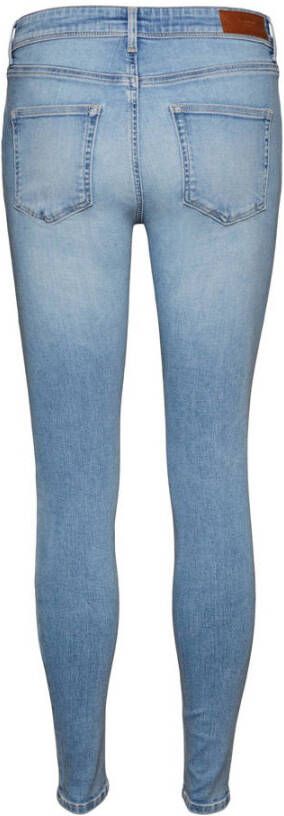 VERO MODA slim fit jeans VMLUX light blue denim