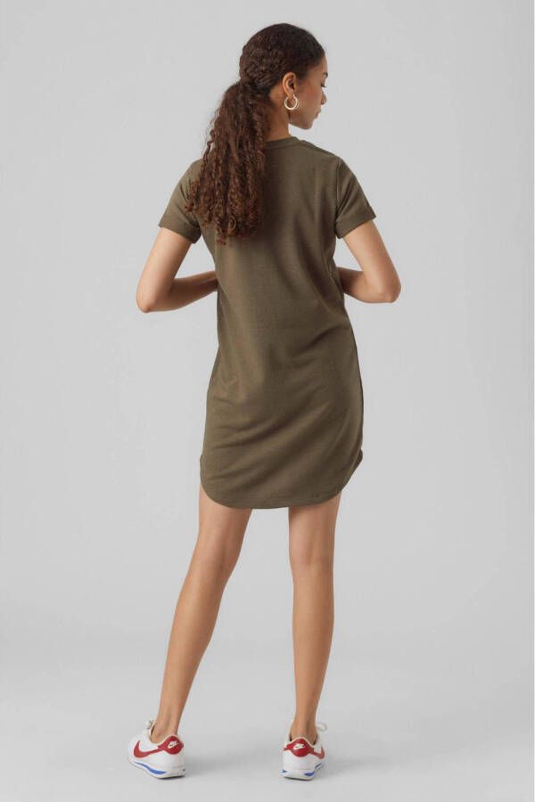 VERO MODA sweatjurk VMSASHAMILLA kakigroen