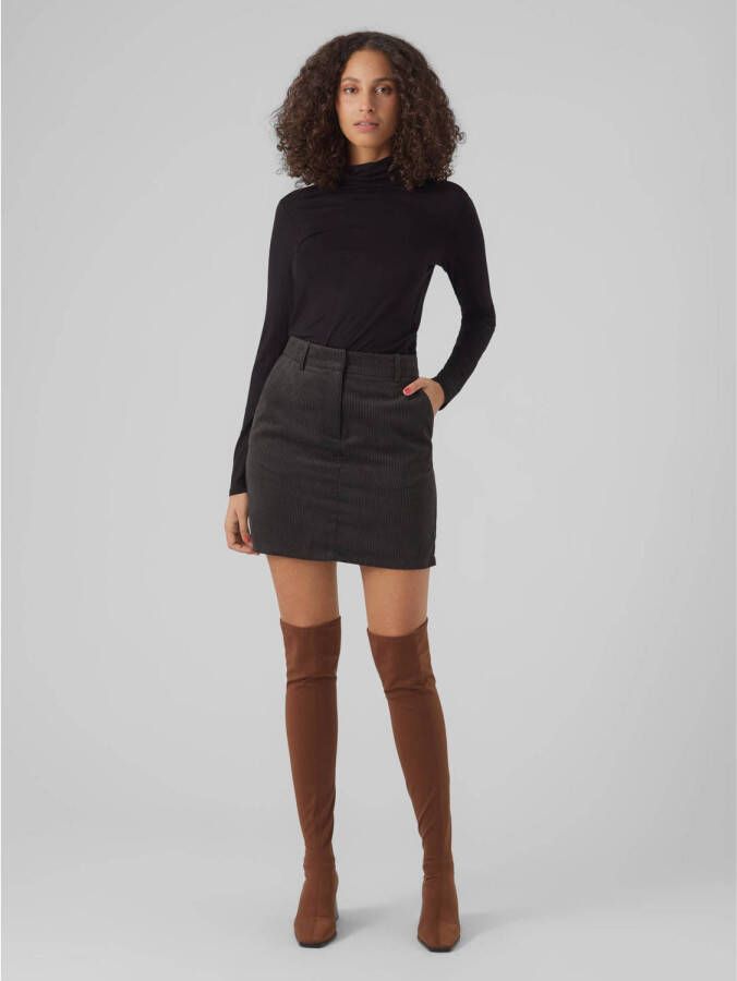 Vero Moda Shirt met lange mouwen VMALBERTE LS ROLLNECK TOP JRS NOOS - Foto 3