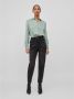 VILA blouse VIELLETTE van gerecycled polyester mintgroen - Thumbnail 4