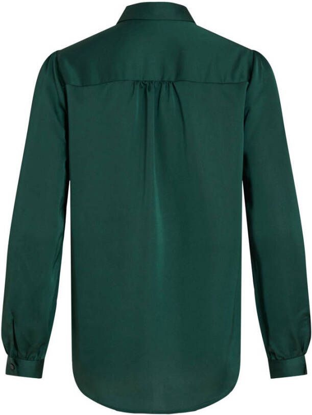 Vila Blouse Noos Ellette Satin Shirt L S Pineneedle - Foto 2