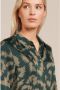 VILA blousejurk VIZOE van gerecycled polyester groen - Thumbnail 4