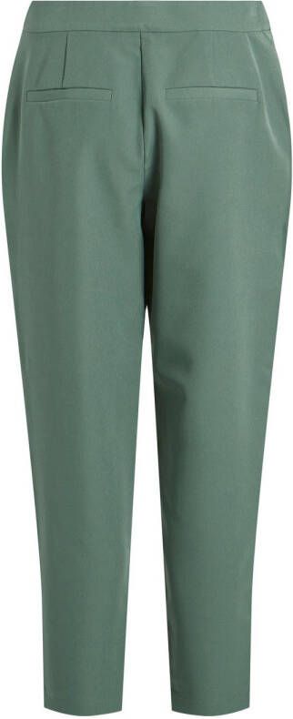 VILA cropped slim fit pantalon VICARRIE LOWNY groen