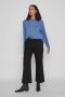 Vila Trui Noos Knit Abella L S Federal Blue - Thumbnail 3