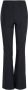 VILA flared broek VISIMINE met krijtstreep zwart - Thumbnail 2