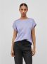 Vila T-shirt met ronde hals model 'VIELLETTE' - Thumbnail 3