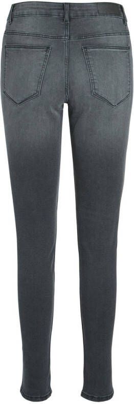 VILA skinny jeans VISARAH LIA01 dark grey denim