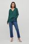 Vila Blouse met blinde knoopsluiting model 'LUCY' - Thumbnail 3