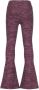 VINGINO flared broek Sya paars zwart Meisjes Polyester Effen 176 - Thumbnail 5