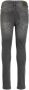 VINGINO skinny jeans Anzio met slijtage dark grey vintage Grijs Jongens Stretchdenim 104 - Thumbnail 2